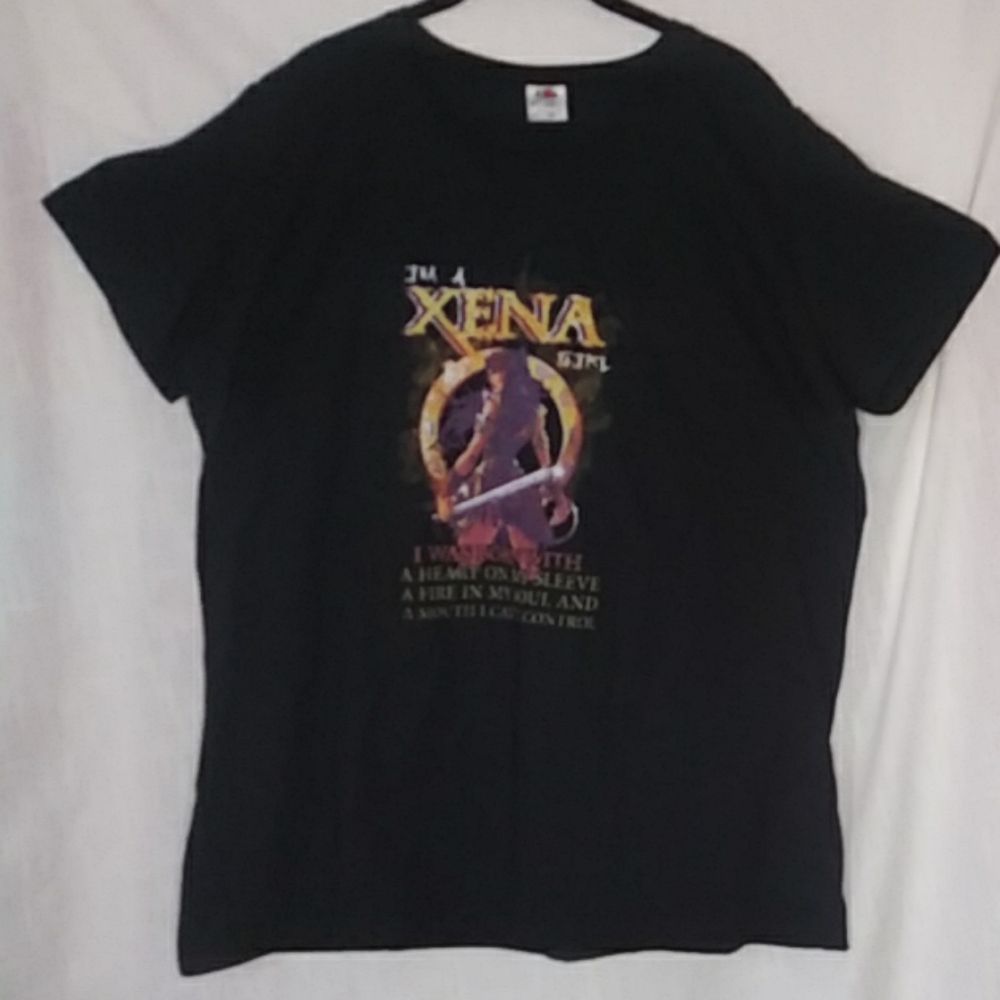 Plus size woman t shirt.
